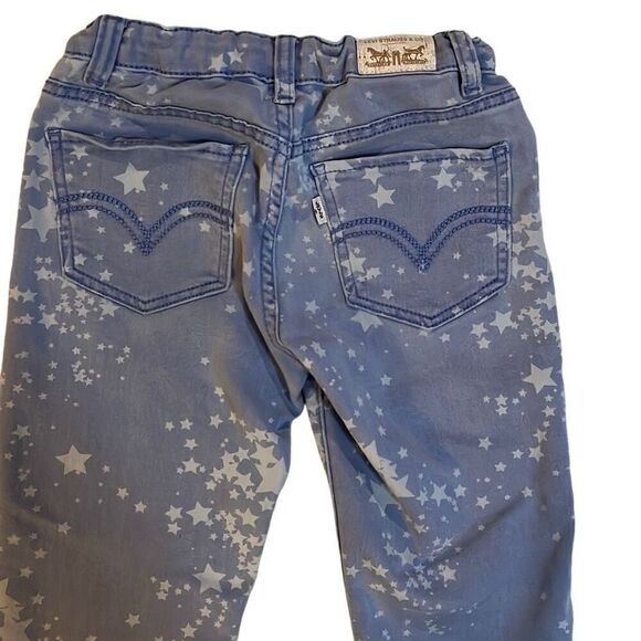 Girls Levi’s Cropped Denim Legging - Picture 5 of 7